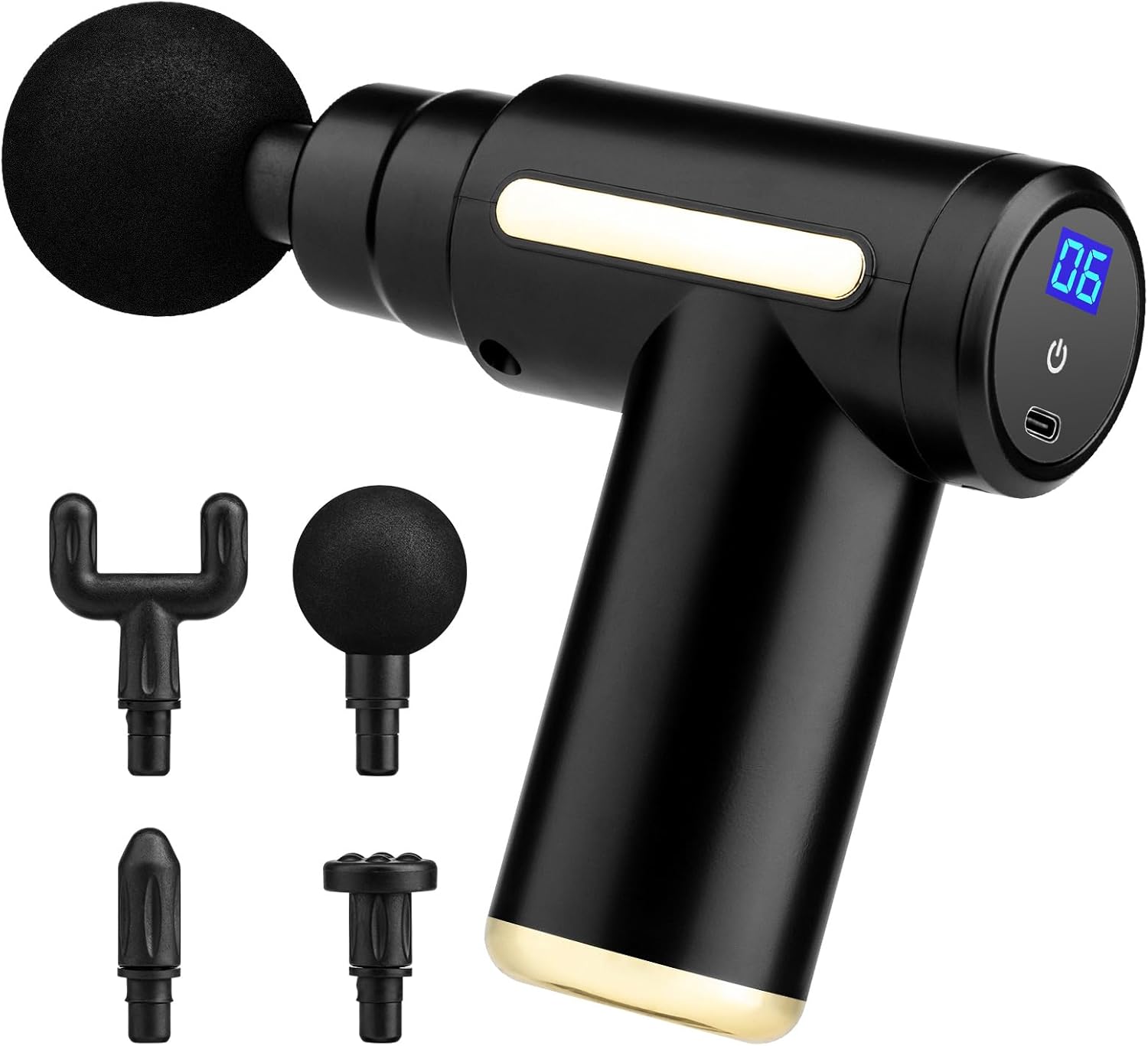 Deep Tissue Muscle Massage Gun for Full Body Pain Relief and Recovery