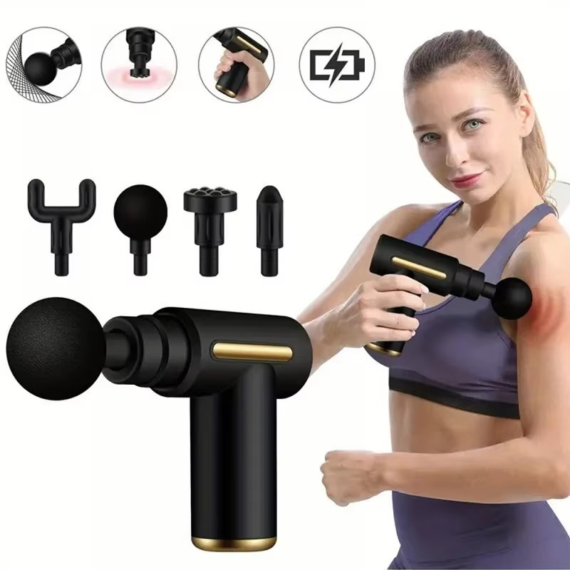 Deep Tissue Muscle Massage Gun for Full Body Pain Relief and Recovery