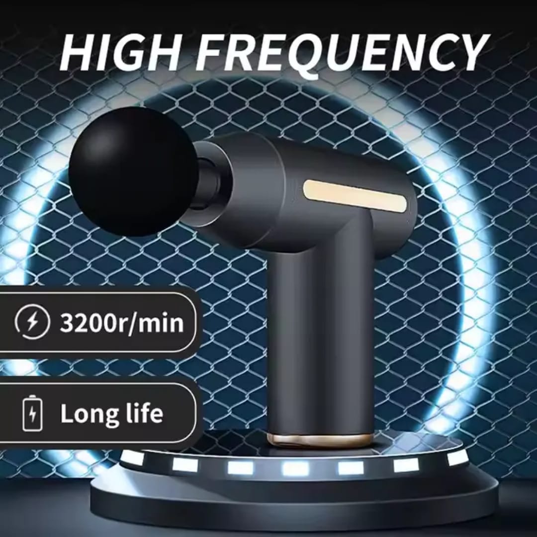 Deep Tissue Muscle Massage Gun for Full Body Pain Relief and Recovery